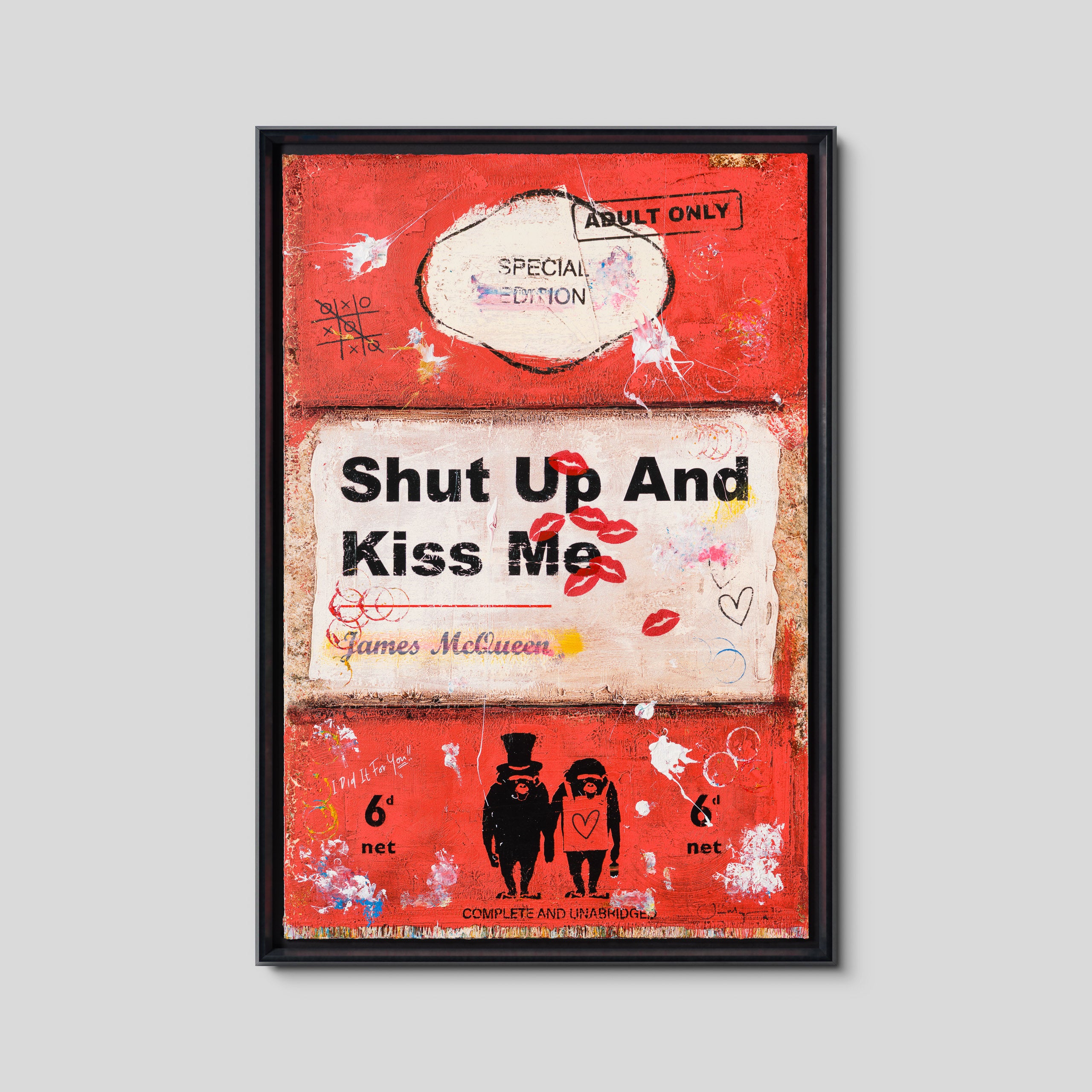 Shut Up and Kiss Me | Red | Unique 5
