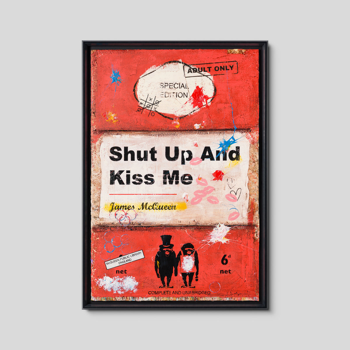 Shut Up and Kiss Me | Red | Unique 6