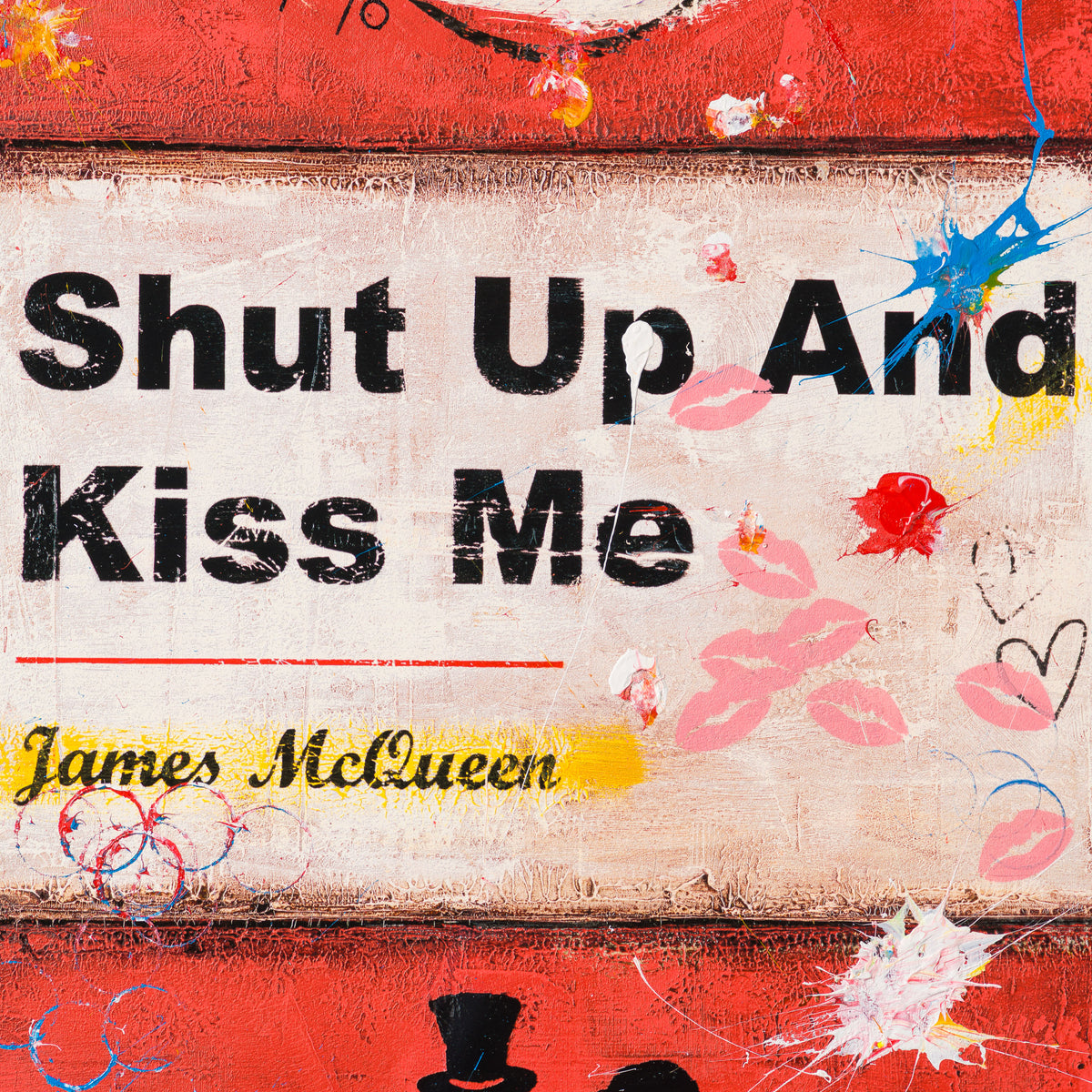 Shut Up and Kiss Me | Red | Unique 6