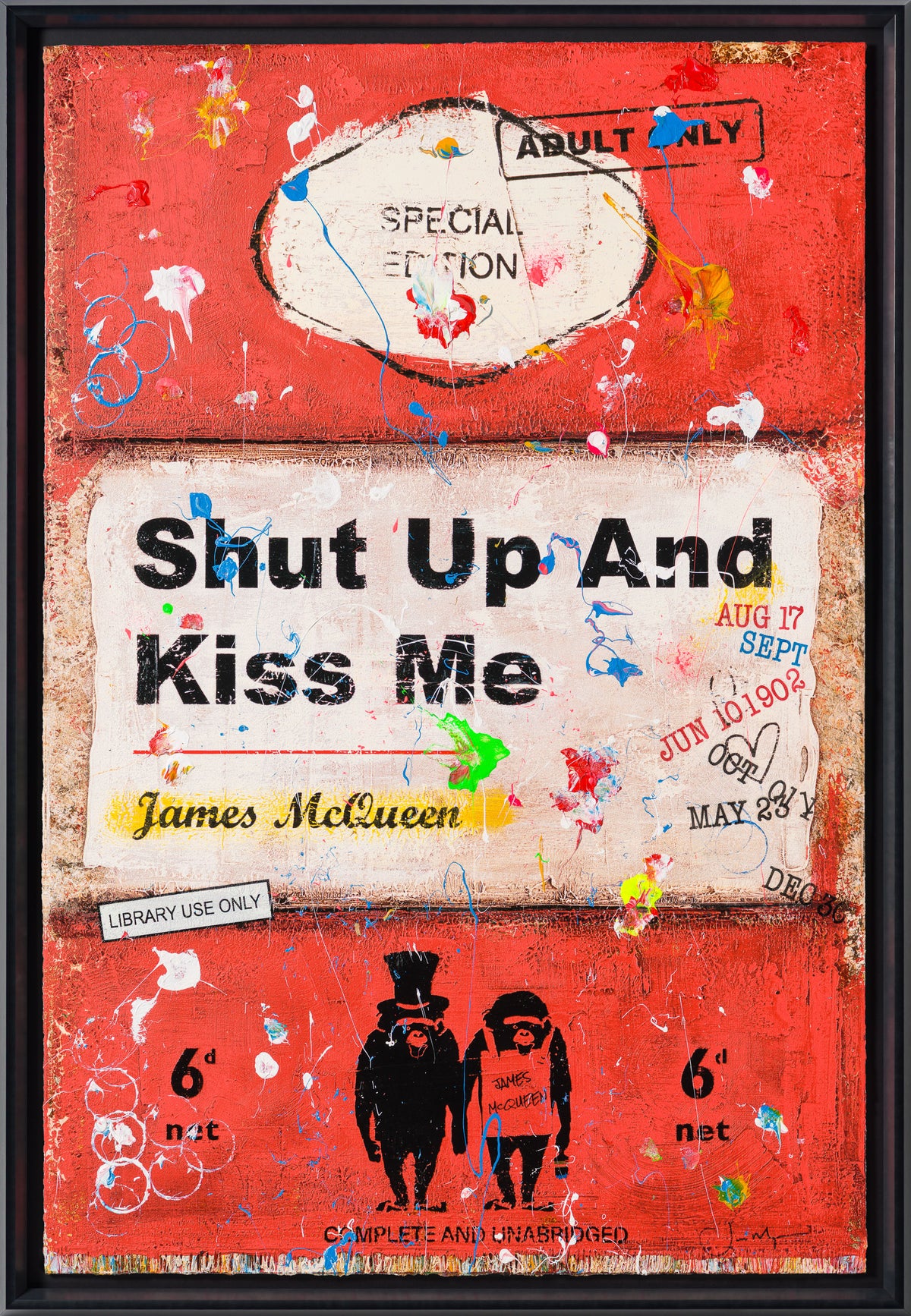 Shut Up and Kiss Me | Red | Unique 10