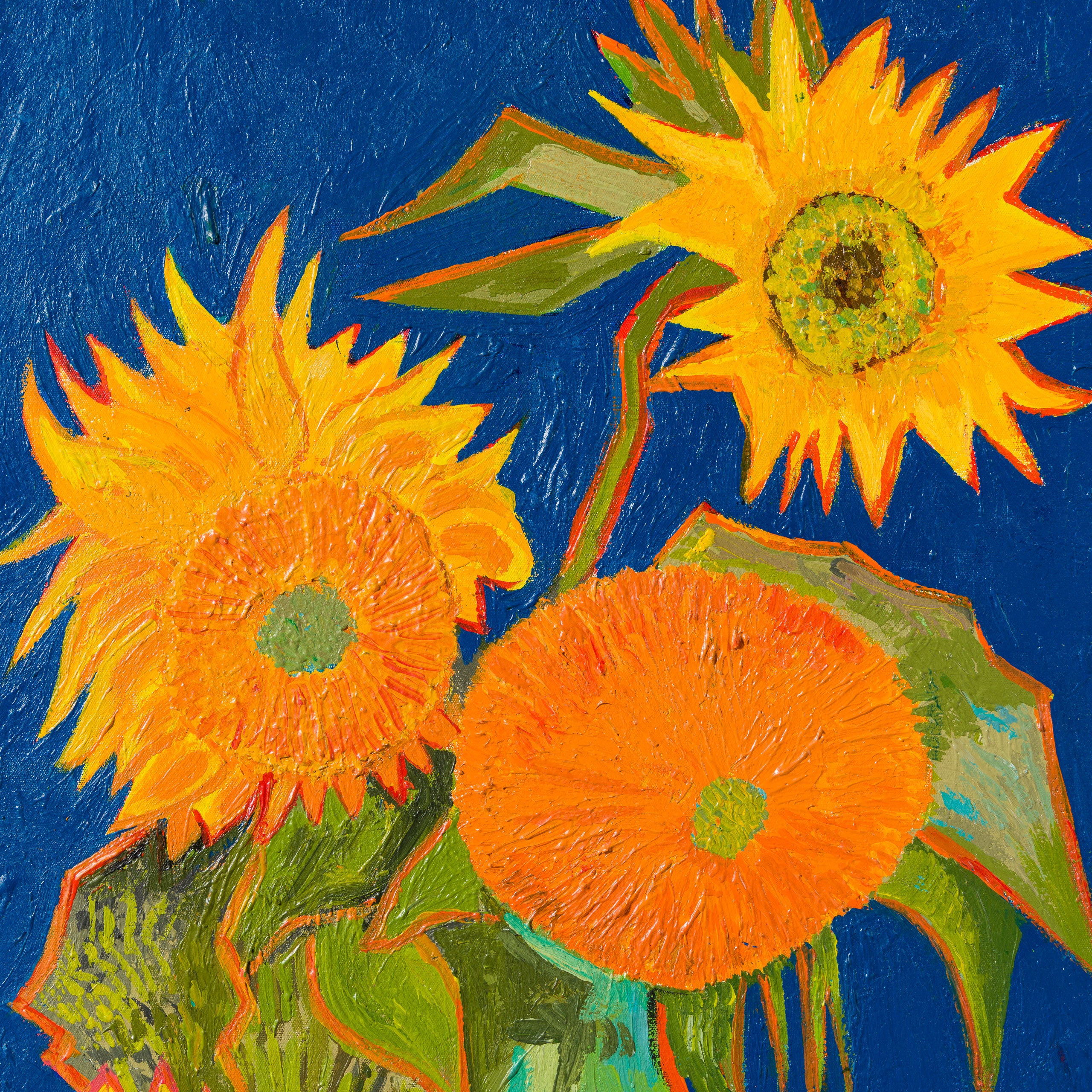 Sunflowers in the Style of Vincent Van Gogh, 1888-9 | Tokyo Original