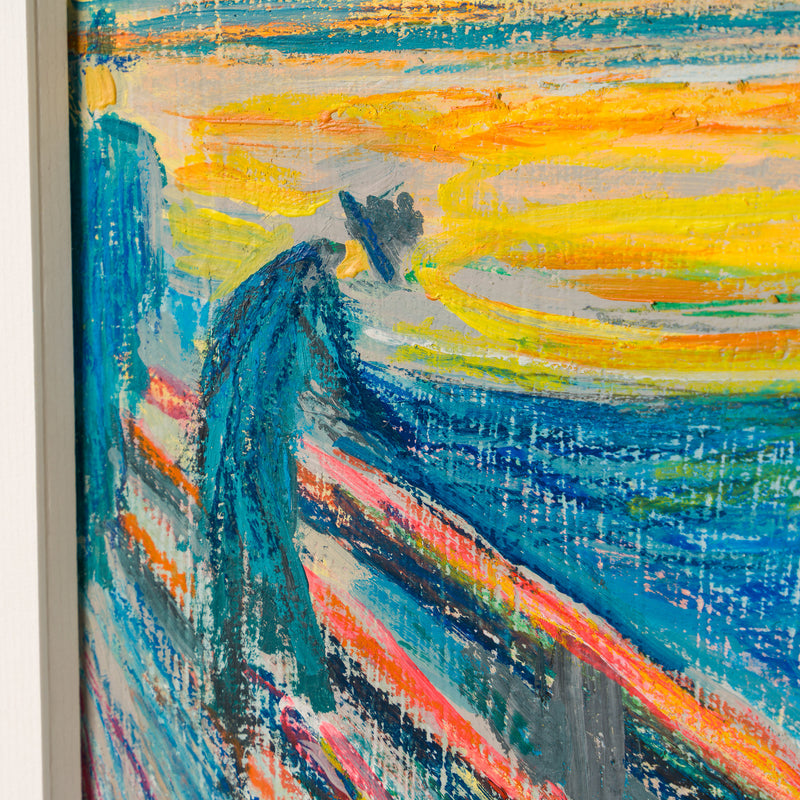 The Scream, In The Style Of Edvard Munch | Pastel & Mixed Media