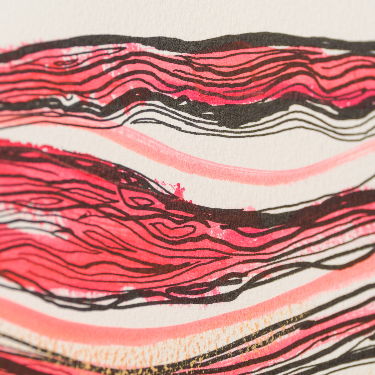 The Scream in the Style of Edvard Munch (1895) Unique V