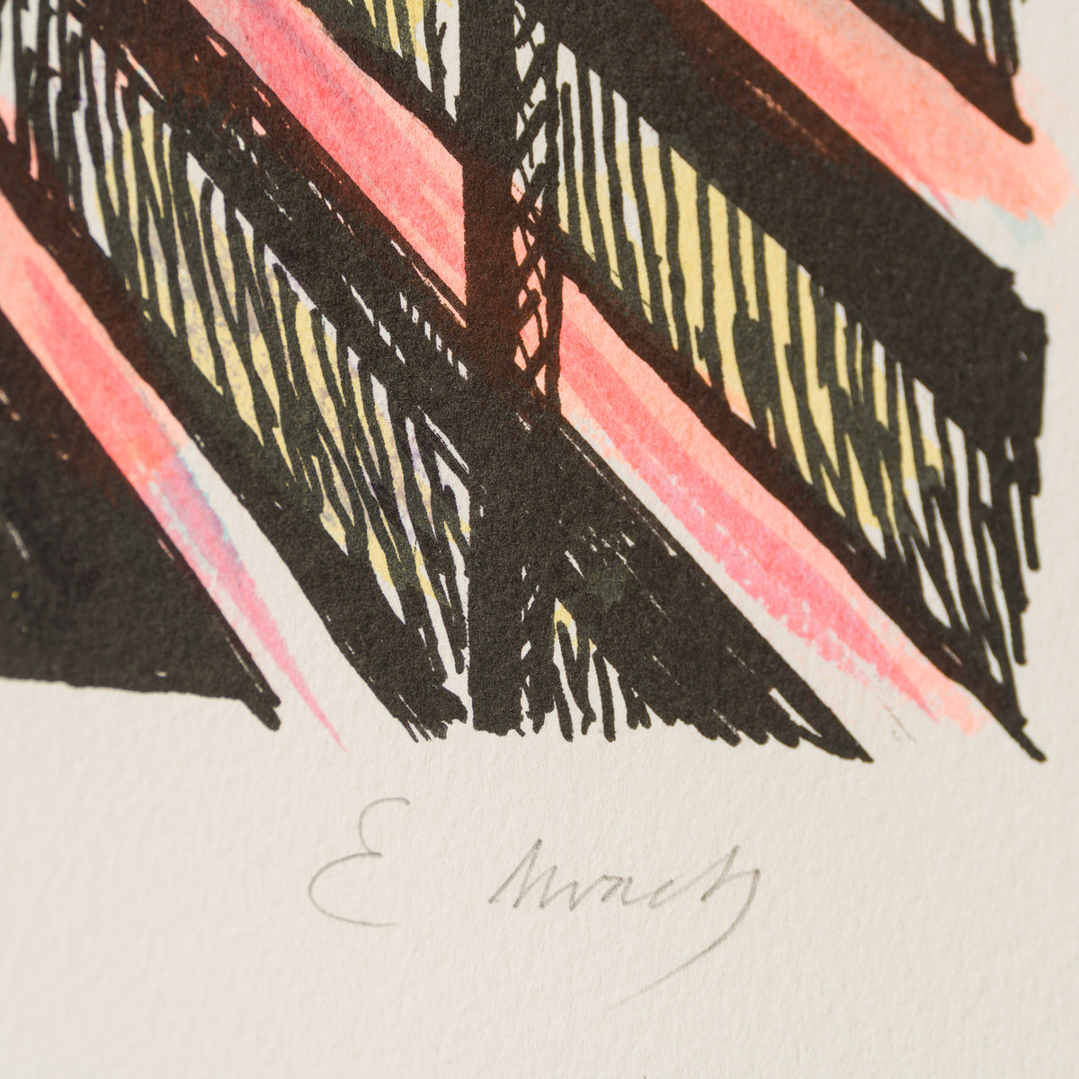 The Scream in the Style of Edvard Munch (1895) Unique VII