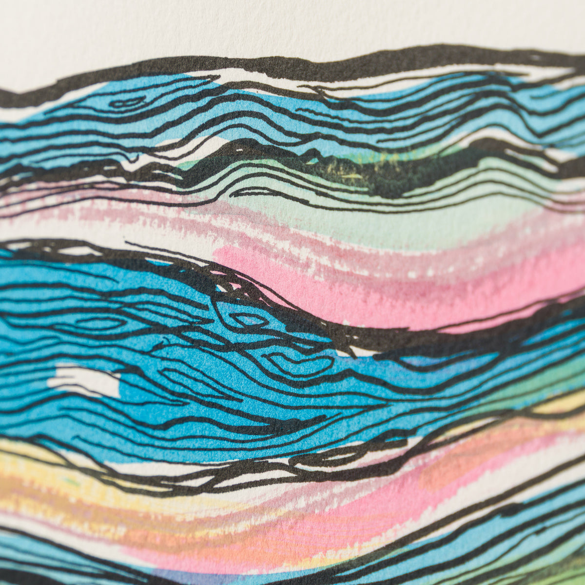 The Scream in the Style of Edvard Munch (1895) Unique XII