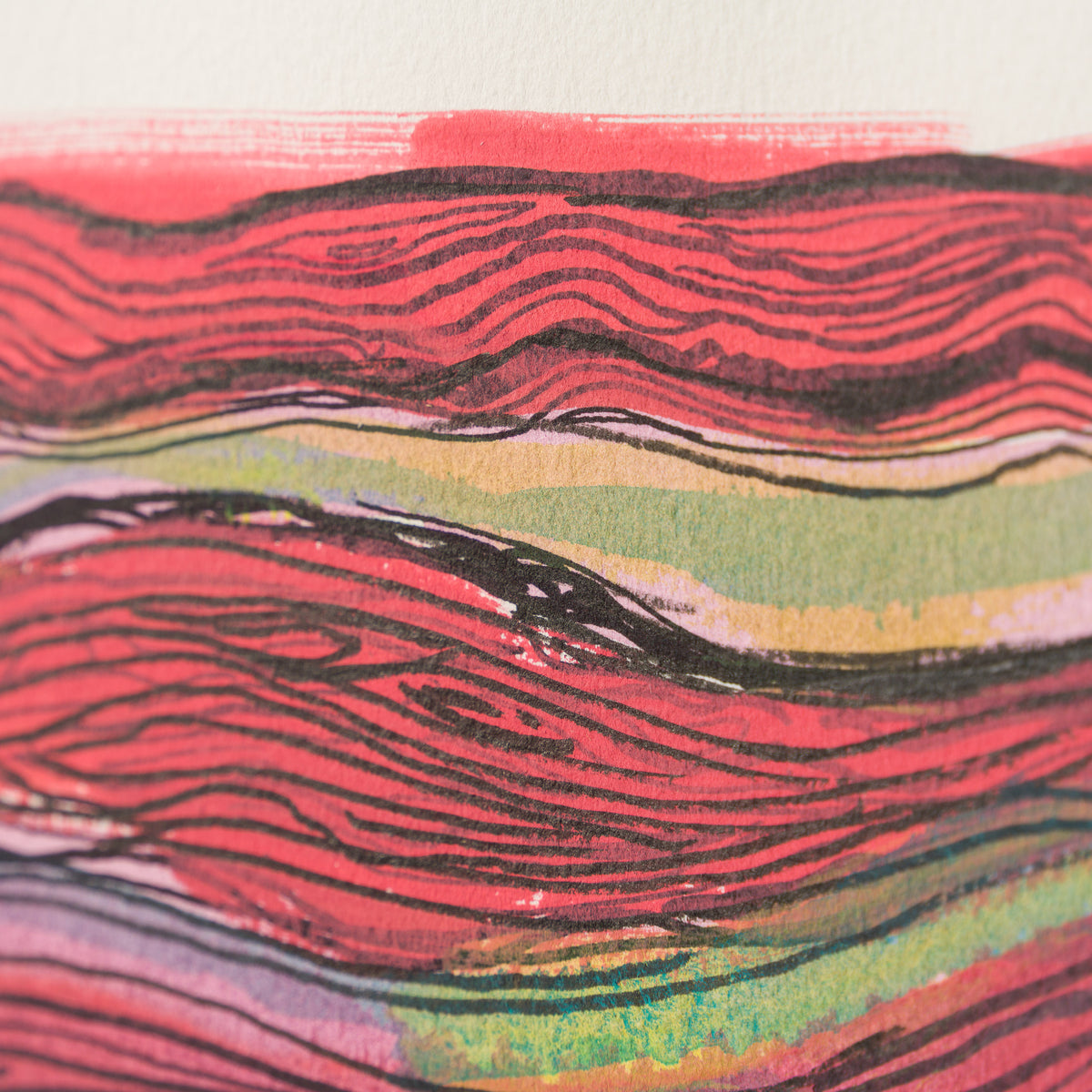 The Scream in the Style of Edvard Munch (1895) Unique XXIV
