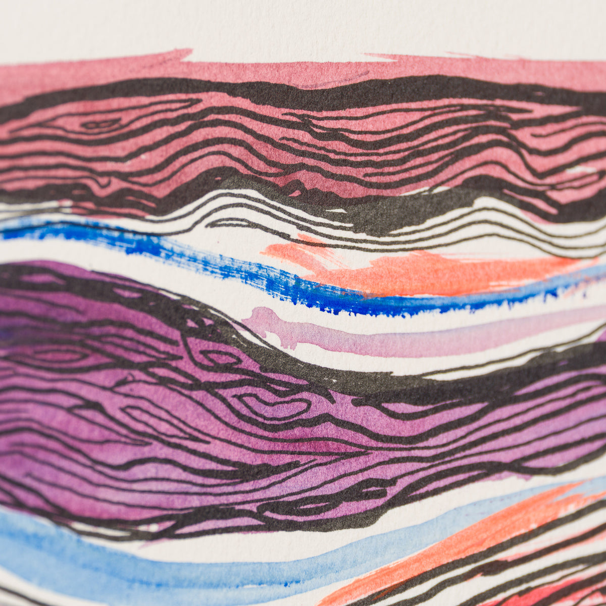 The Scream in the Style of Edvard Munch (1895) Unique XXXIII