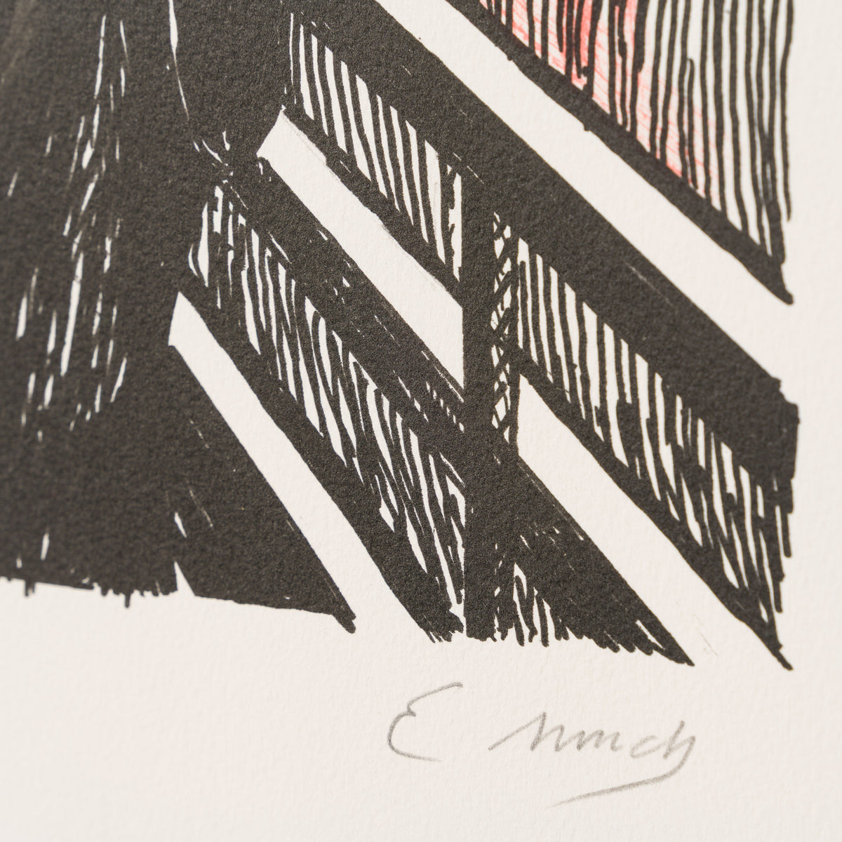 The Scream in the Style of Edvard Munch (1895) Unique XXXVI