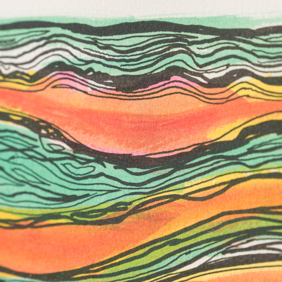 The Scream in the Style of Edvard Munch (1895) Unique XLII