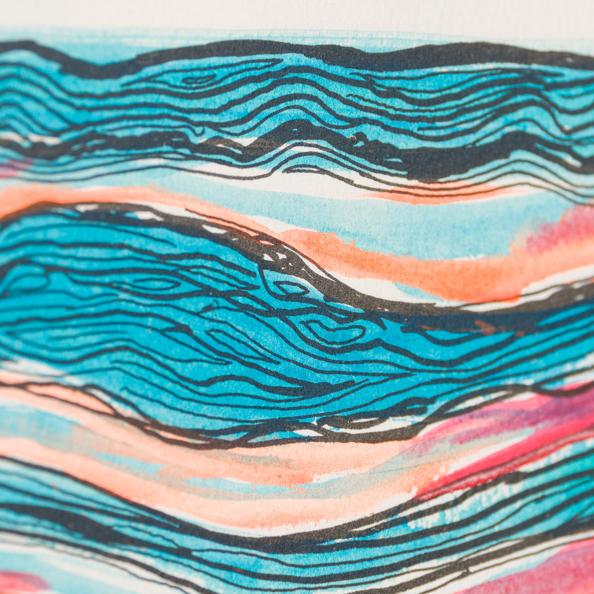 The Scream in the Style of Edvard Munch (1895) Unique XLIII