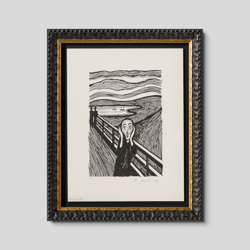 The Scream in the Style of Edvard Munch | 1895