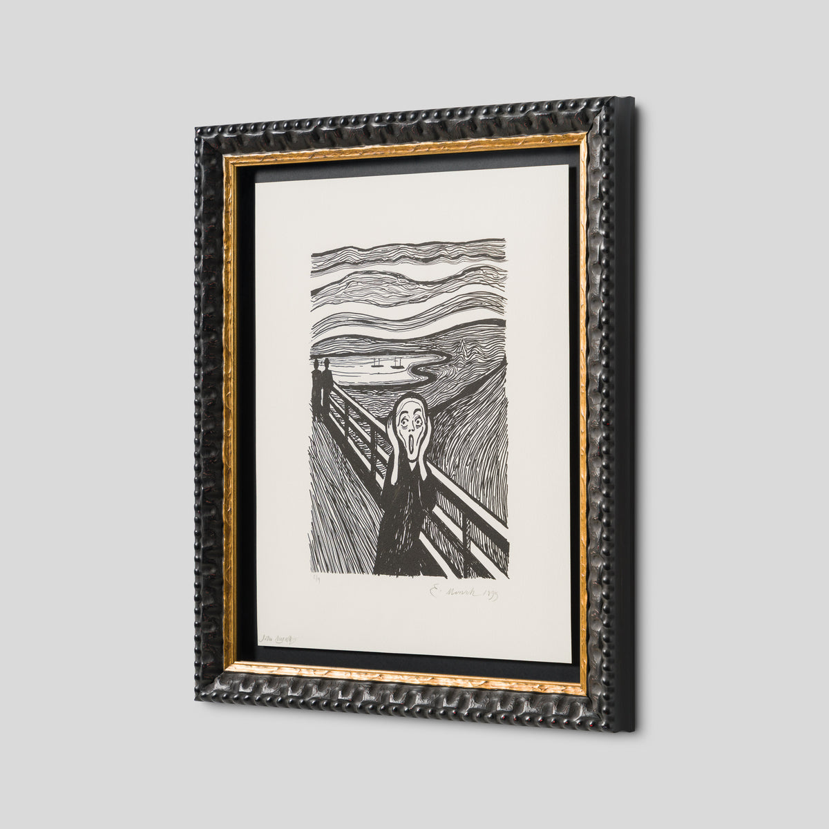The Scream in the Style of Edvard Munch | 1895