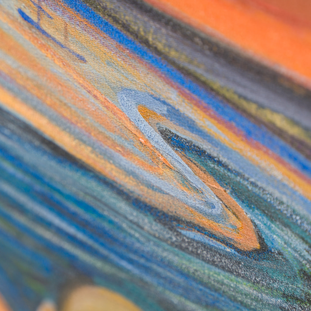 The Scream in the Style of Edvard Munch | 1893