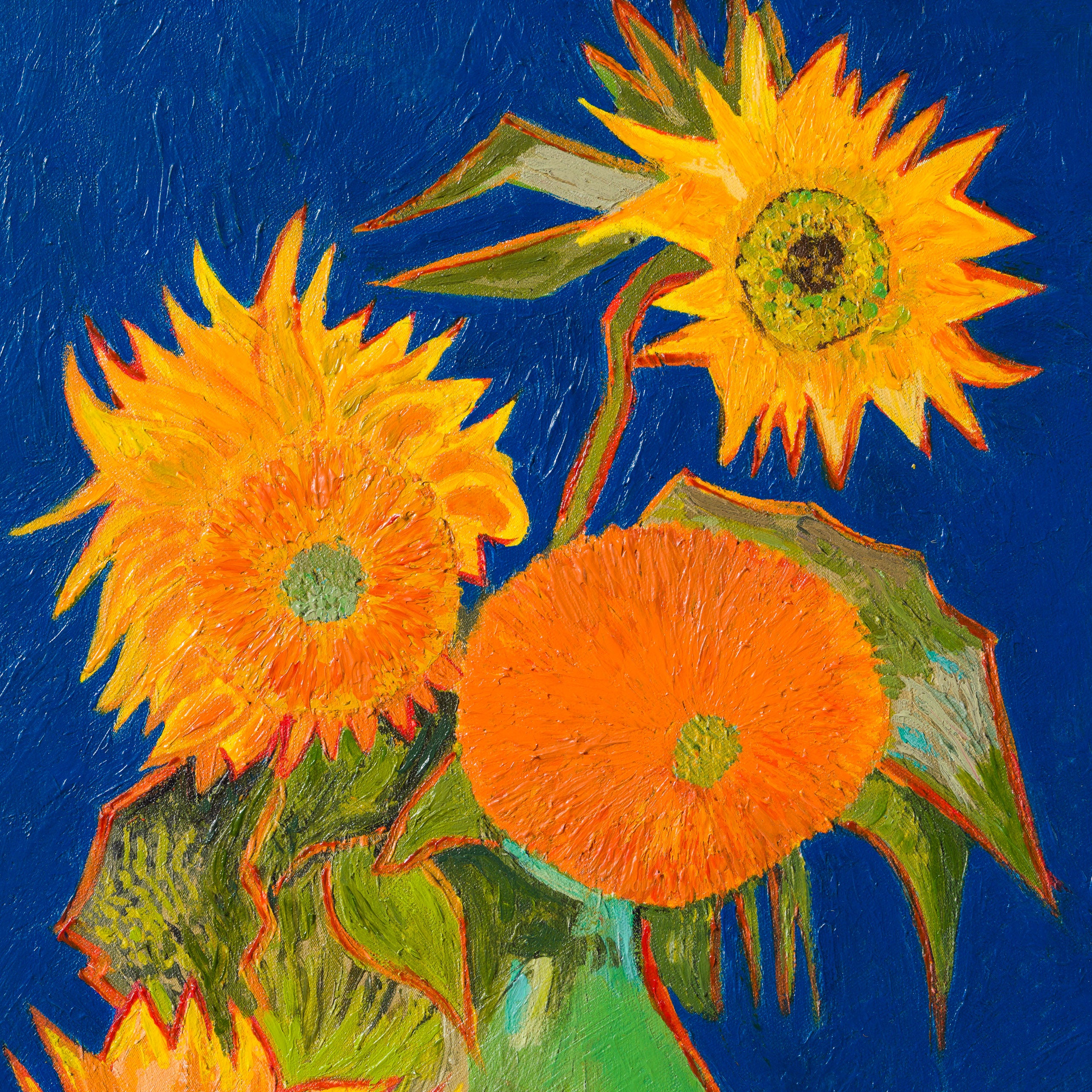 Sunflowers in the Style of Vincent Van Gogh, 1888-9 | Tokyo