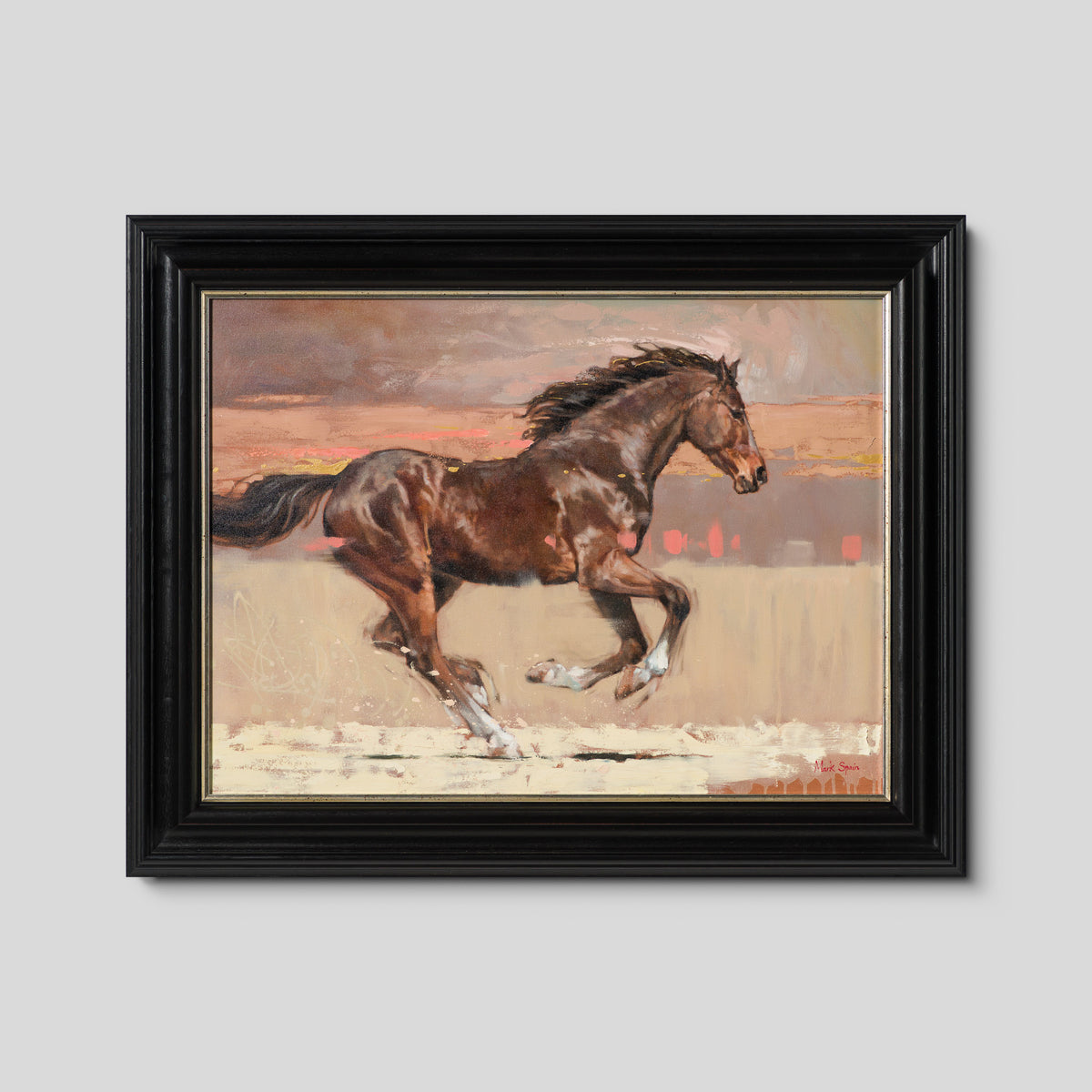 Gallop On Beige