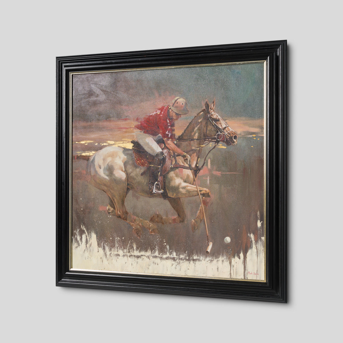 Polo With Red Shirt