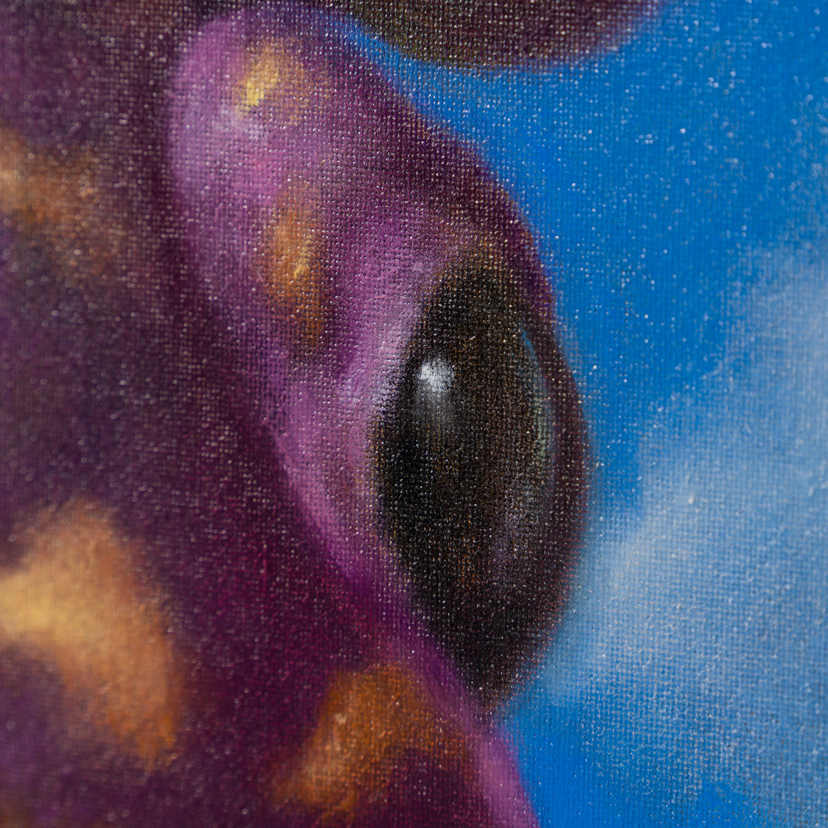 Leaping Lizard (Oil)