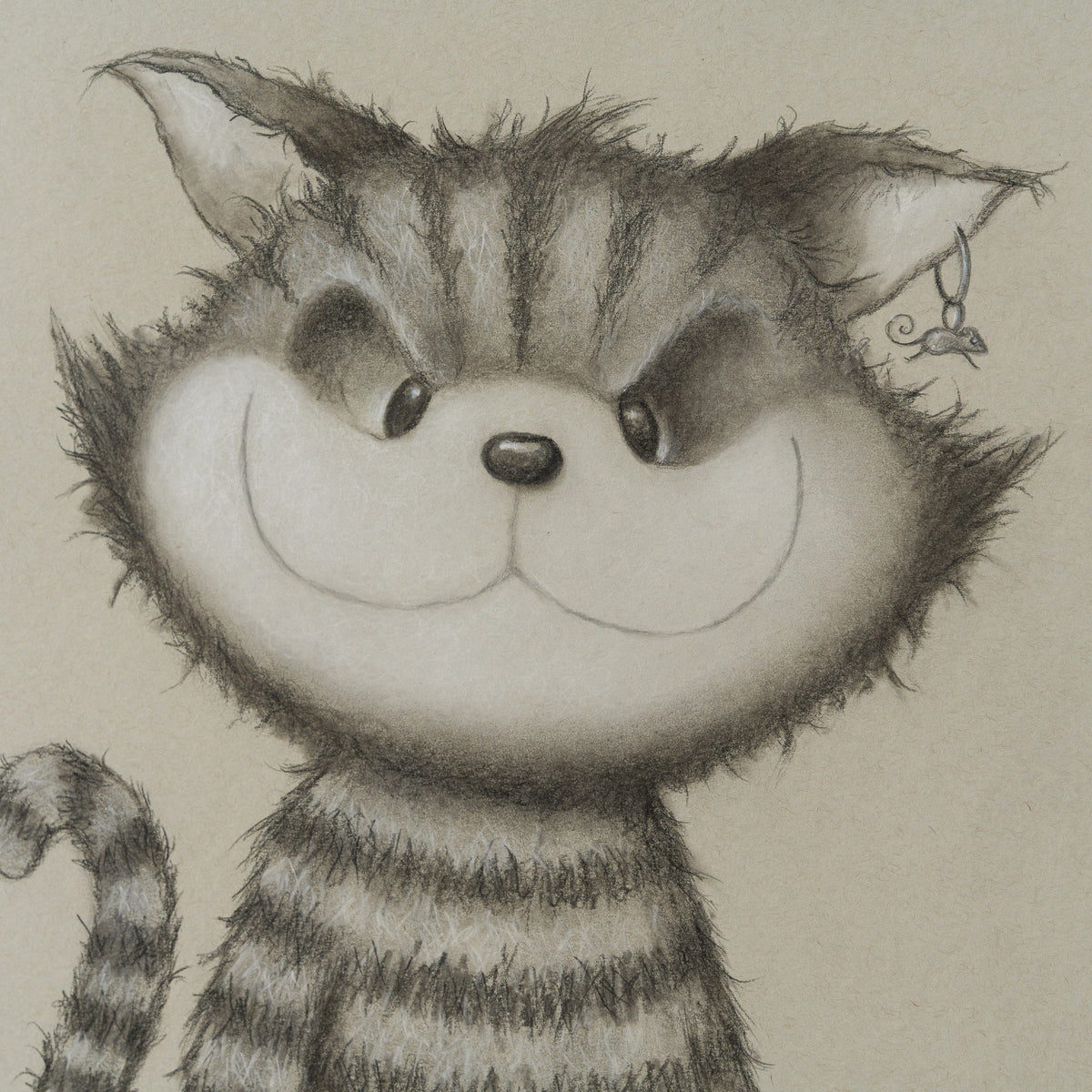 The Cheshire Cat (Drawing)