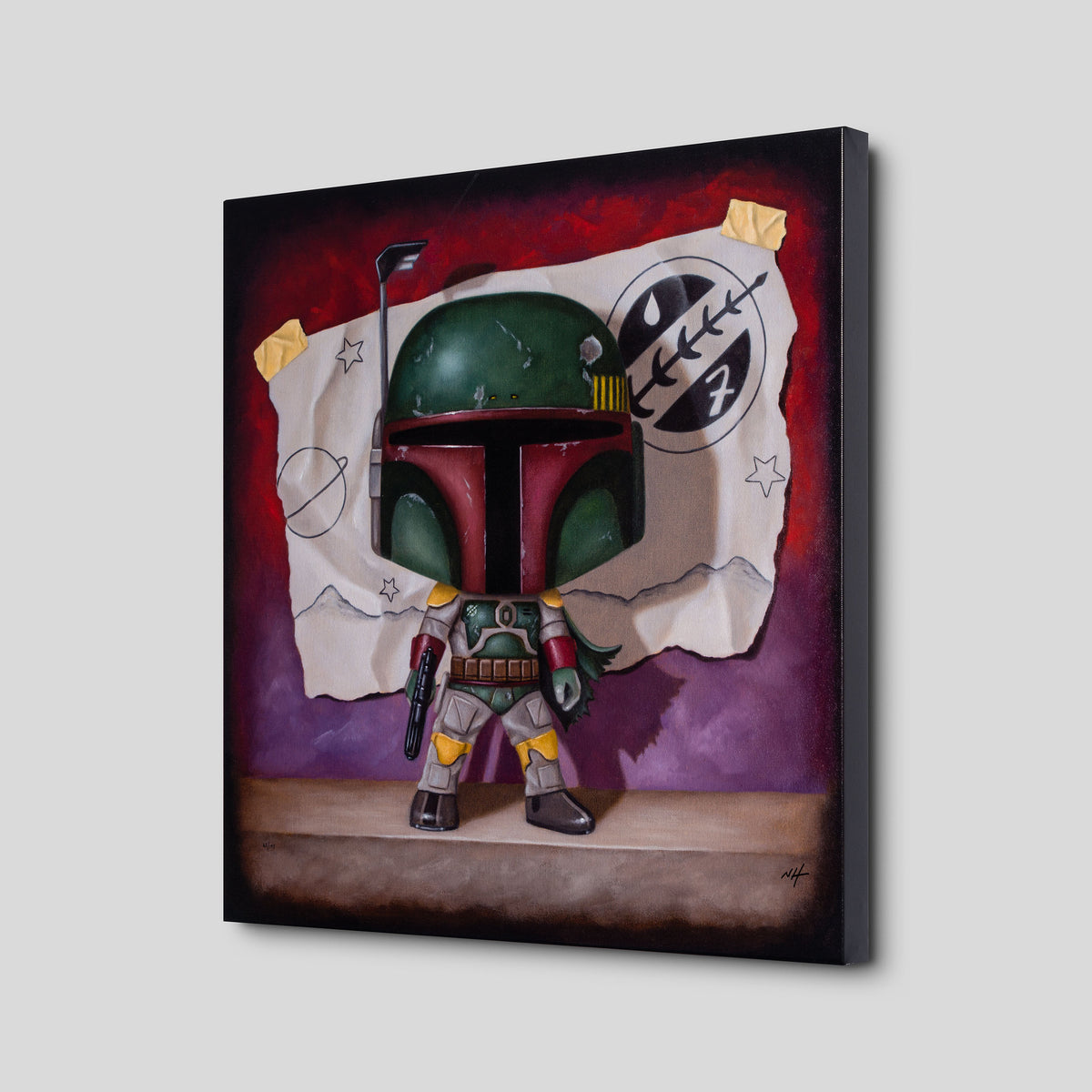 Boba Fett- Boxed Canvas