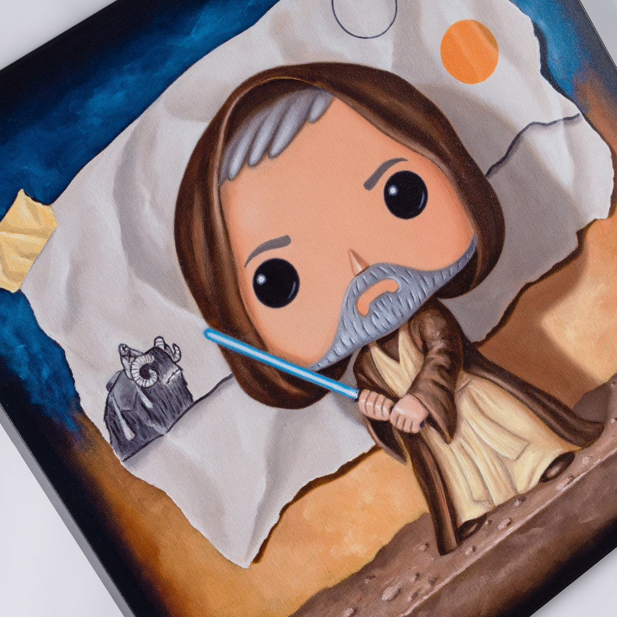 Obi-Wan- Boxed Canvas