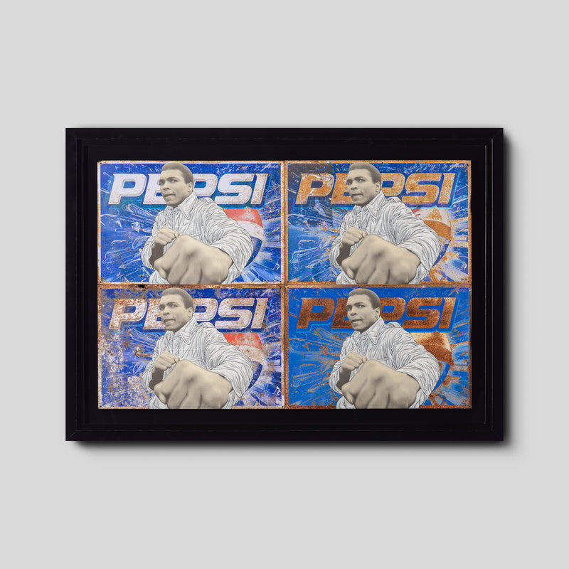 Four Times Ali On Pepsi