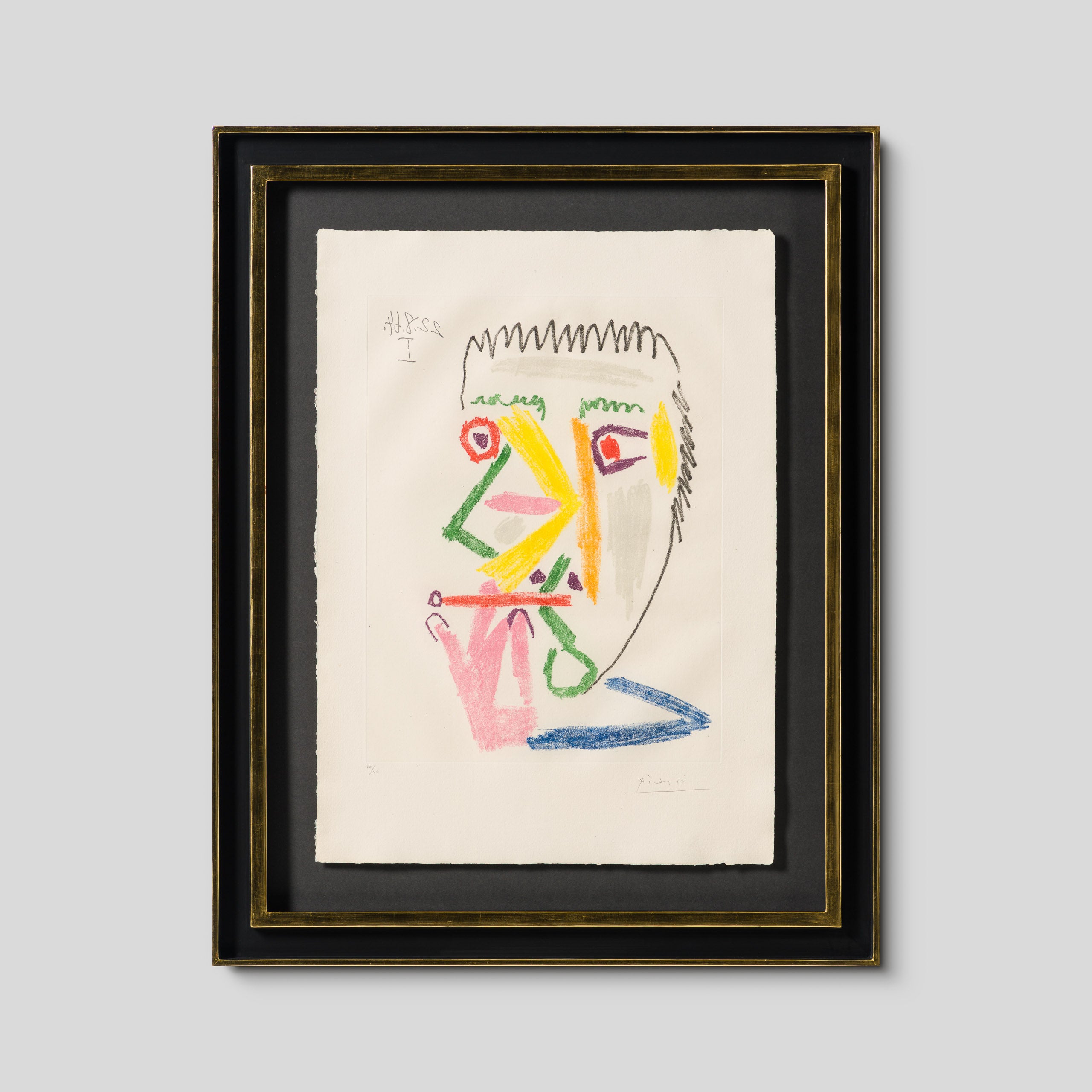 Fumeur à la cigarette rouge, 1964