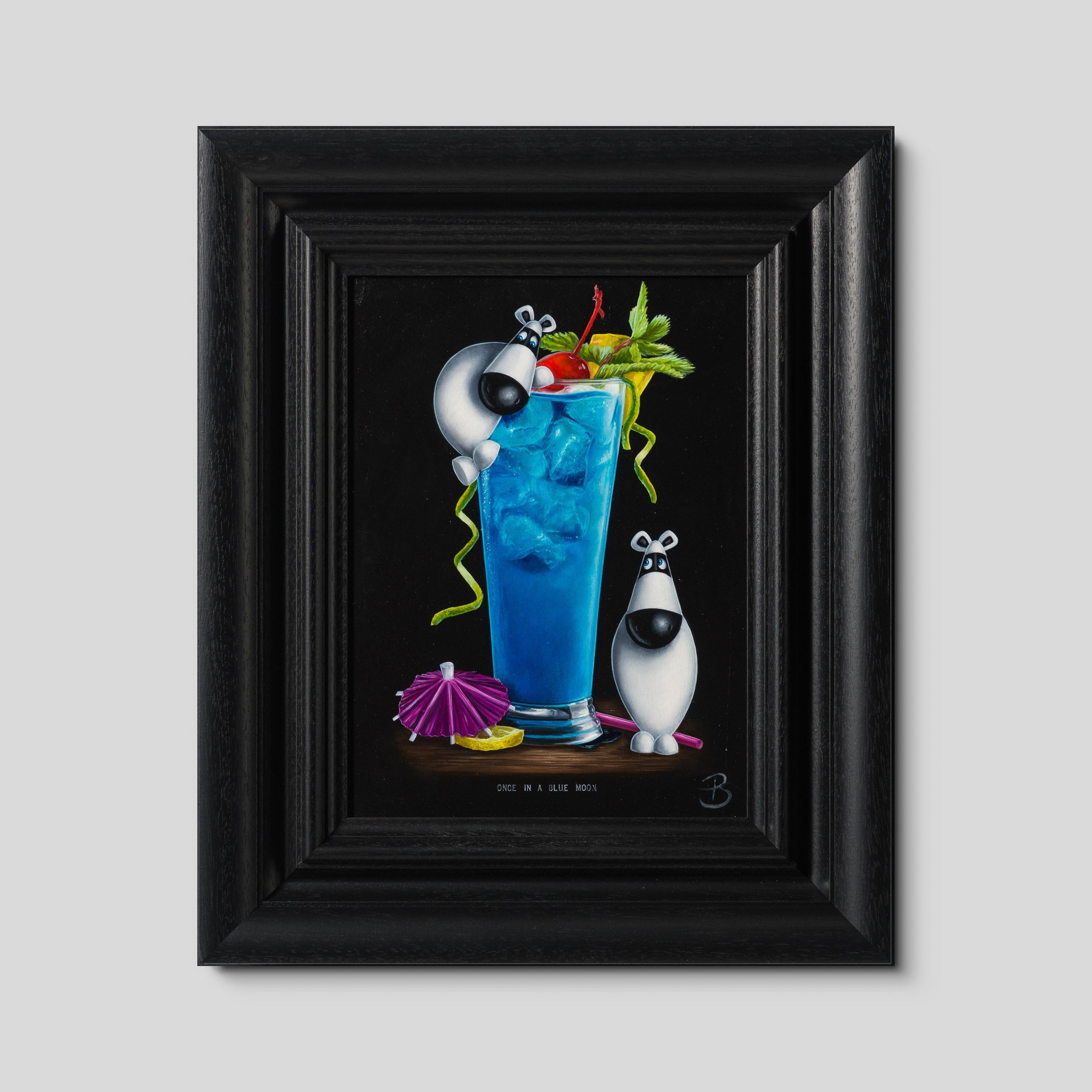 Once In A Blue Moon (Oil)