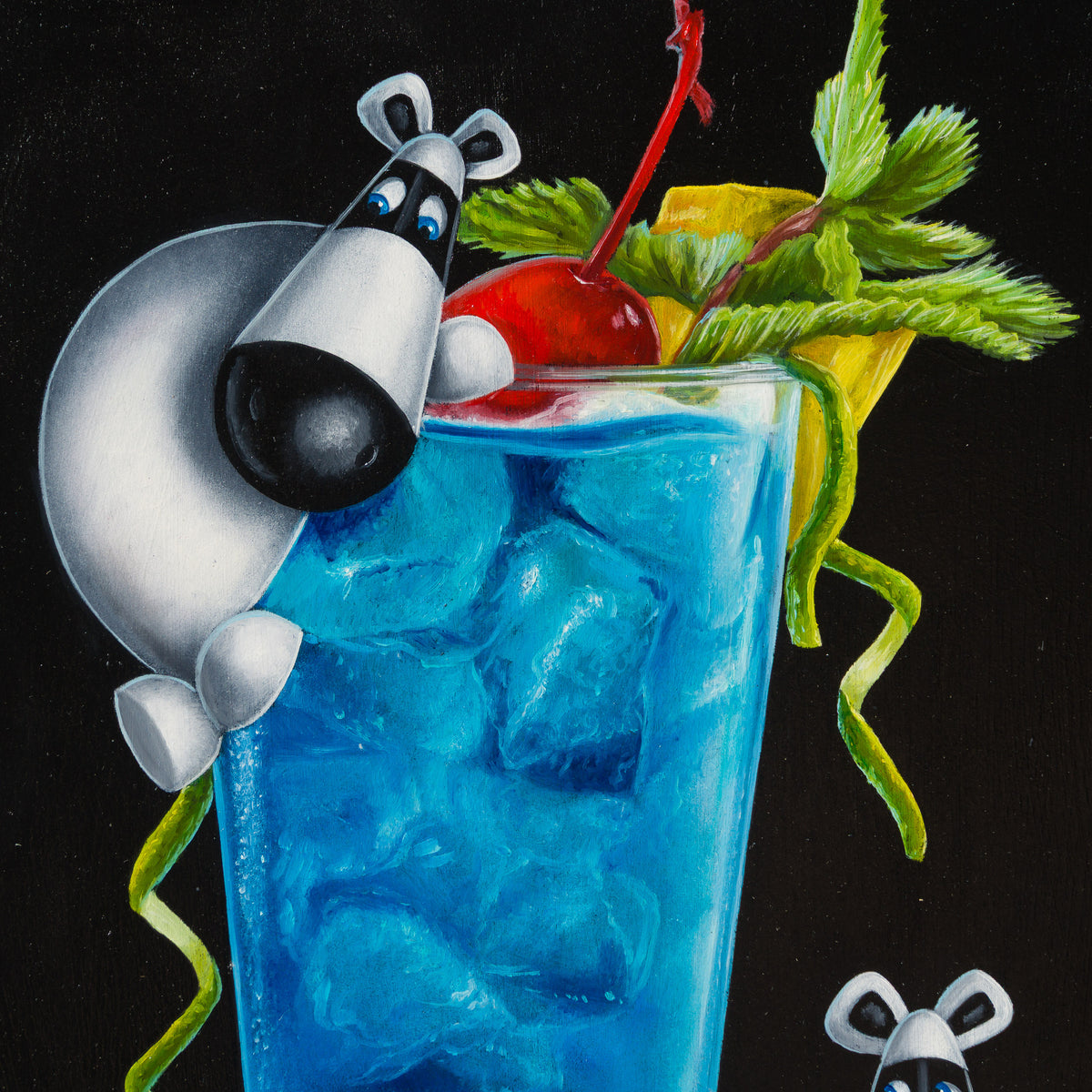 Once In A Blue Moon (Oil)