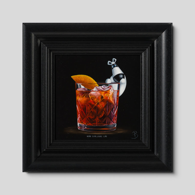 More Sips, Loose Lips (Oil)