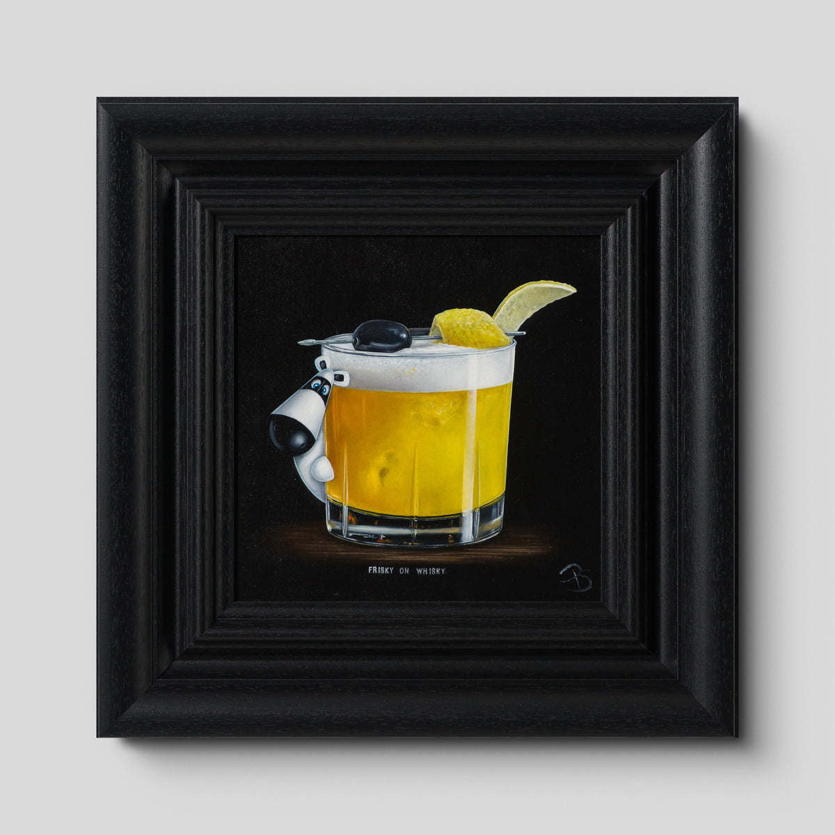 Frisky On Whisky (Oil)