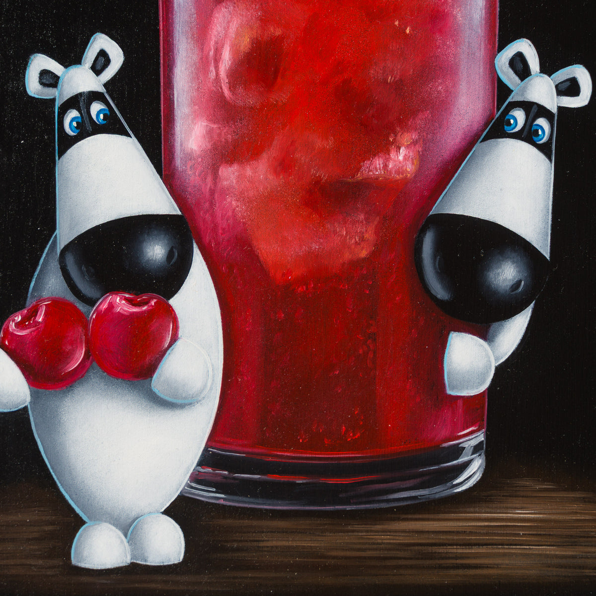 My Wobbly Woo-Woo's (Oil)