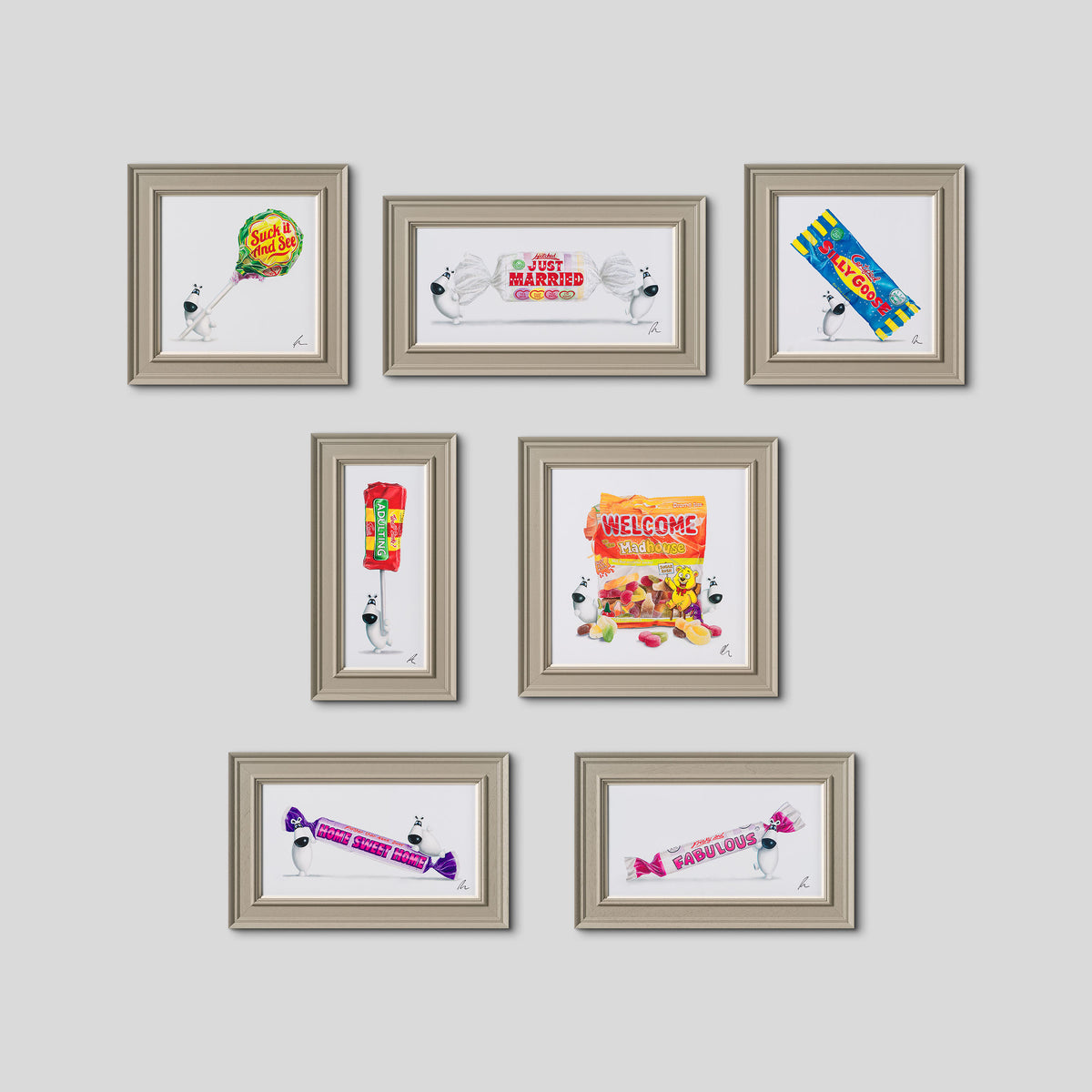 Moreish 2026 | Framed Set of Seven