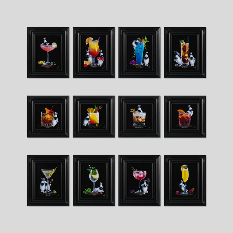 Sipsters 2025 | Framed Set of 12