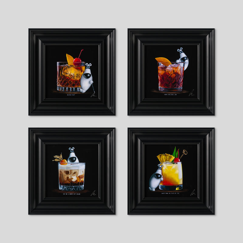 Sipsters 2025 | Framed Set of Four