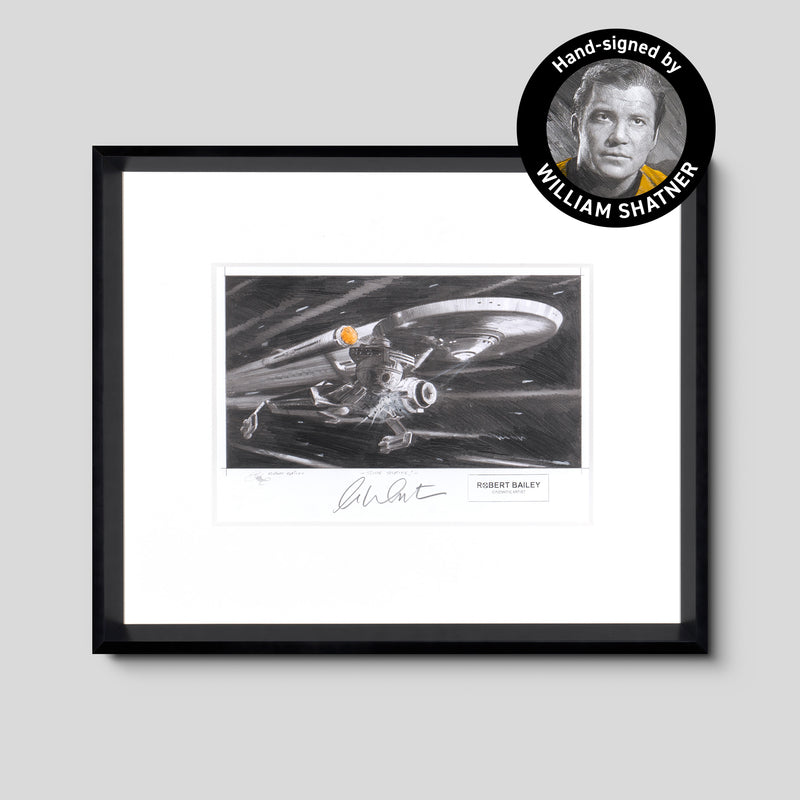 Side Strike | Hand-signed by William Shatner