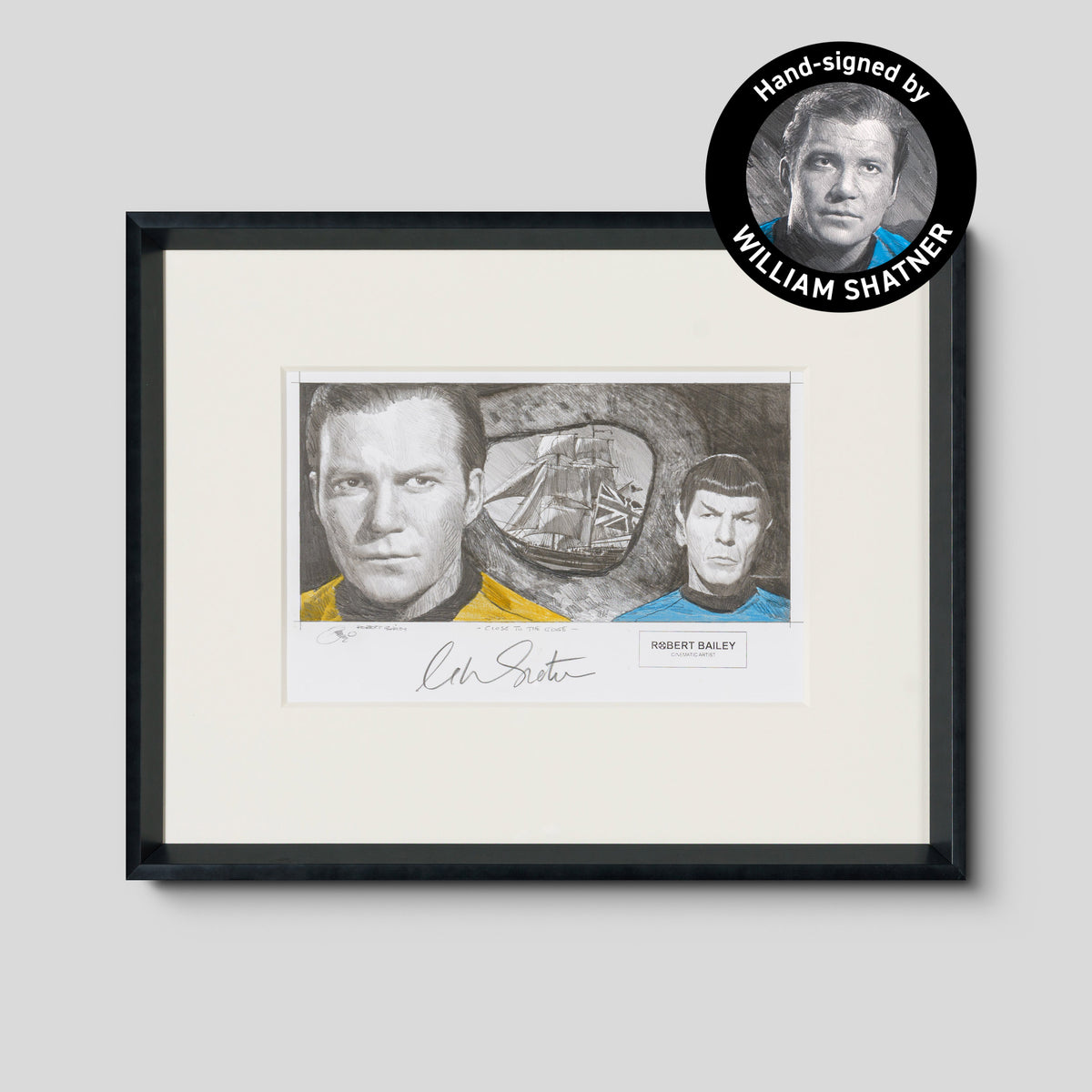 Close To The Edge | Hand-signed by William Shatner