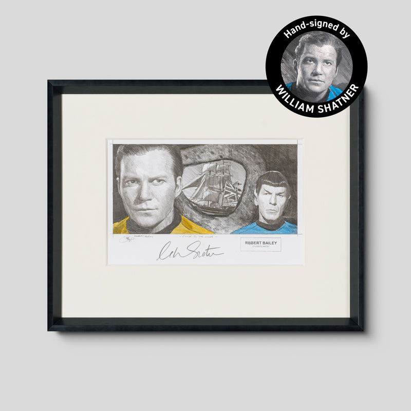 Close To The Edge | Hand-signed by William Shatner
