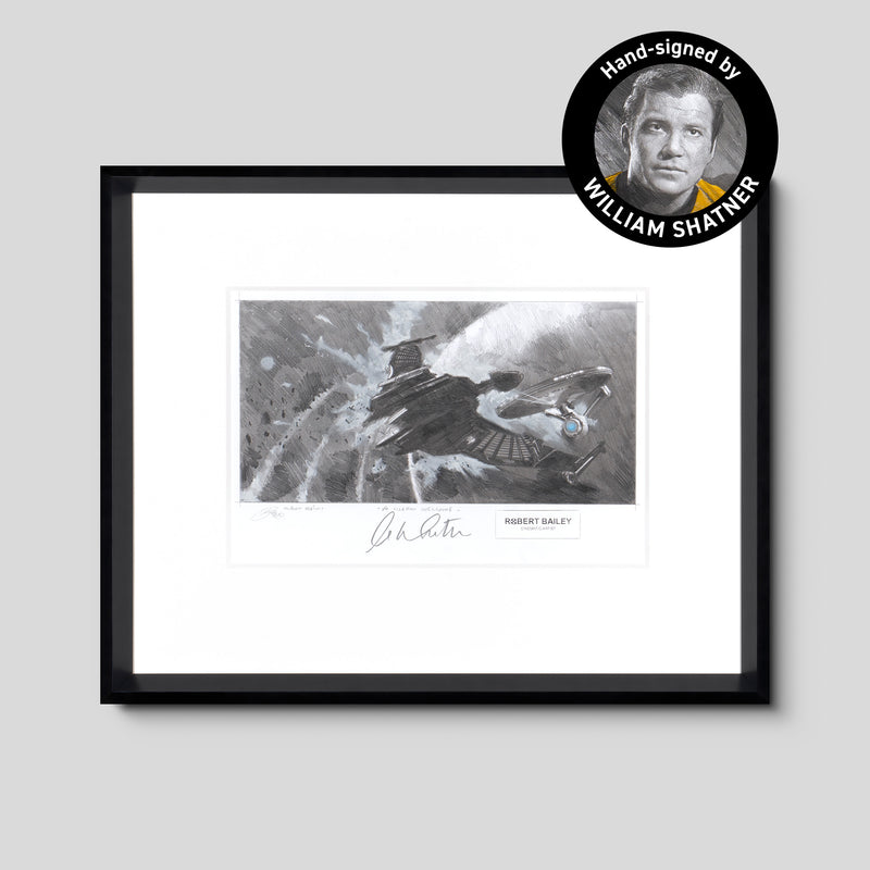 A Warm Welcome | Hand-signed by William Shatner