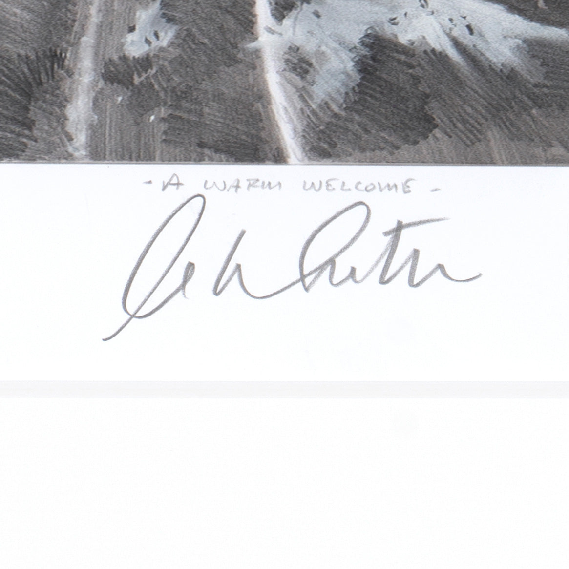 A Warm Welcome | Hand-signed by William Shatner