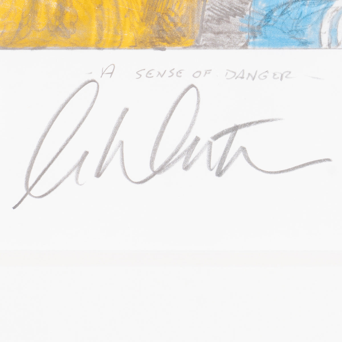 A Sense Of Danger | Hand-signed by William Shatner