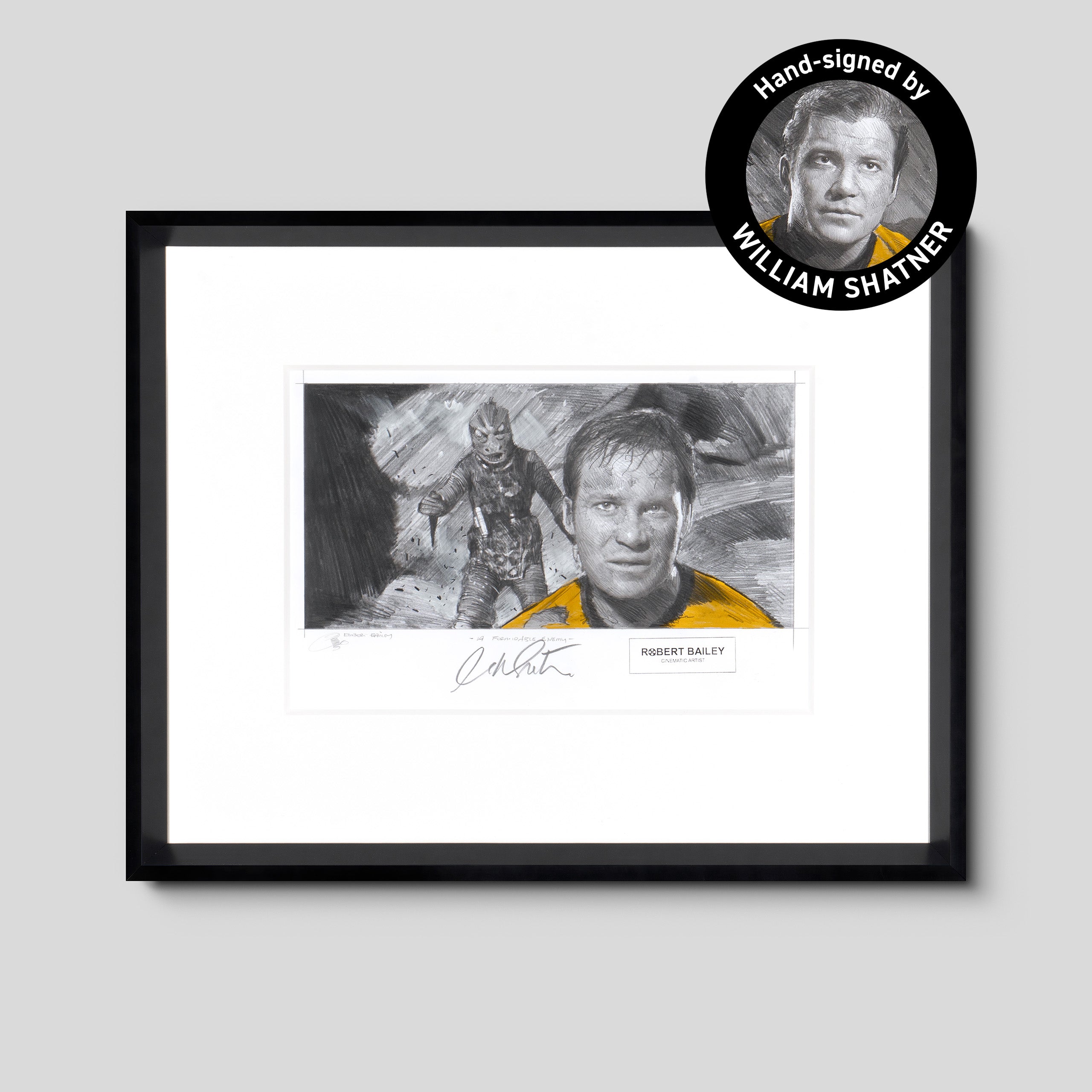 A Formidable Enemy | Hand-signed by William Shatner