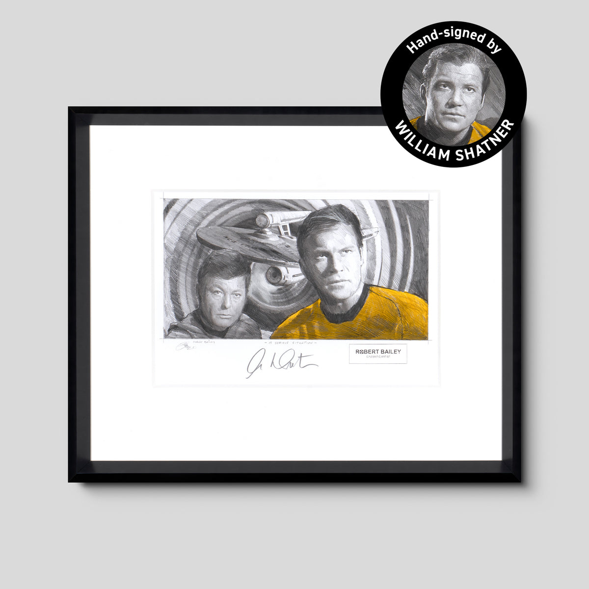 A Serious Situation | Hand-signed by William Shatner