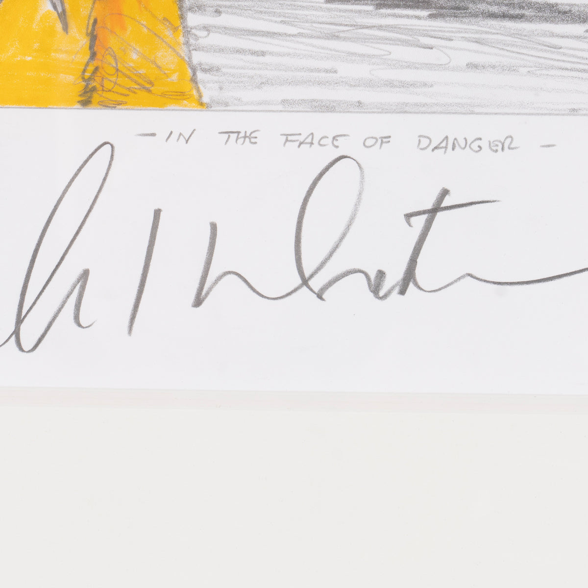 In The Face Of Danger | Hand-signed by William Shatner
