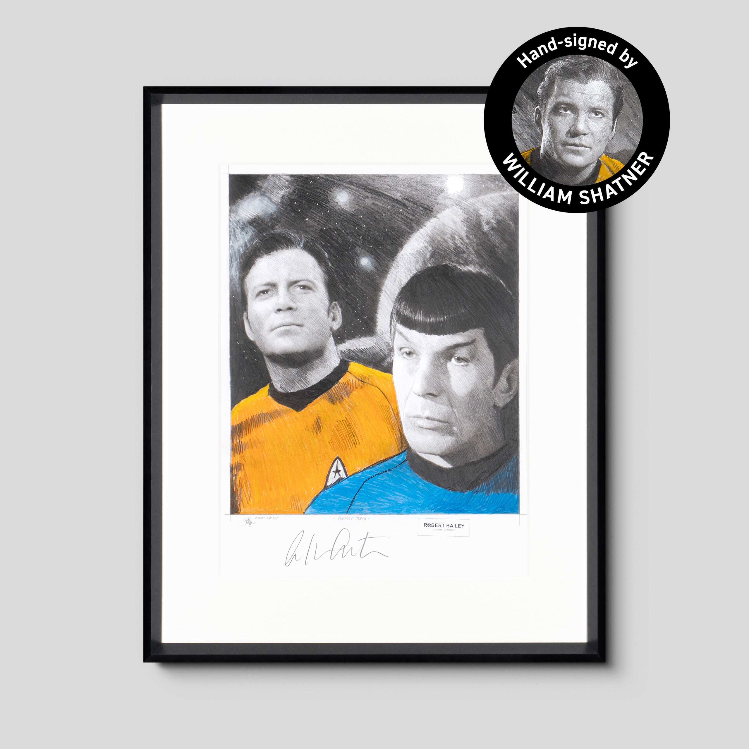 Perfect Team | Hand-signed by William Shatner
