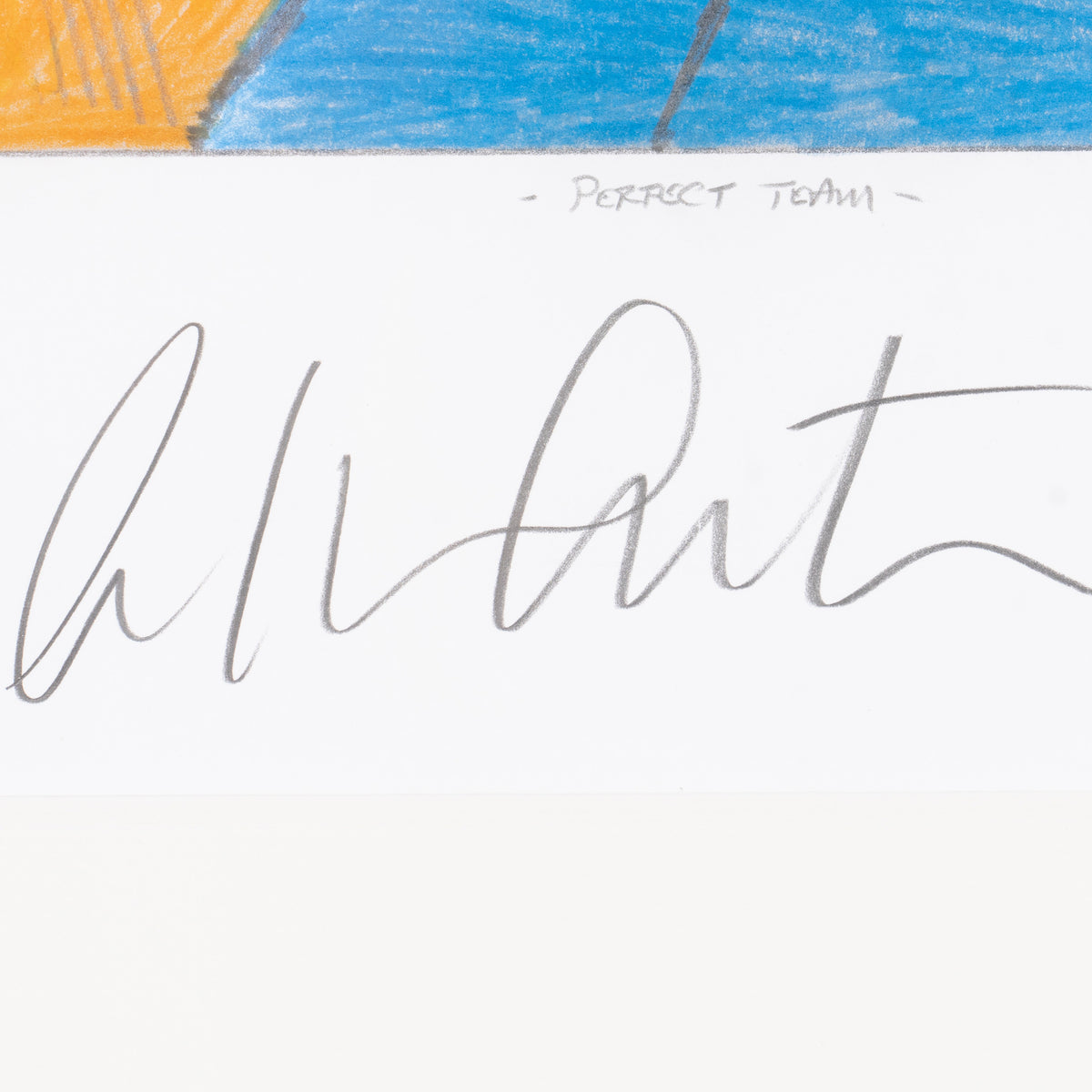 Perfect Team | Hand-signed by William Shatner