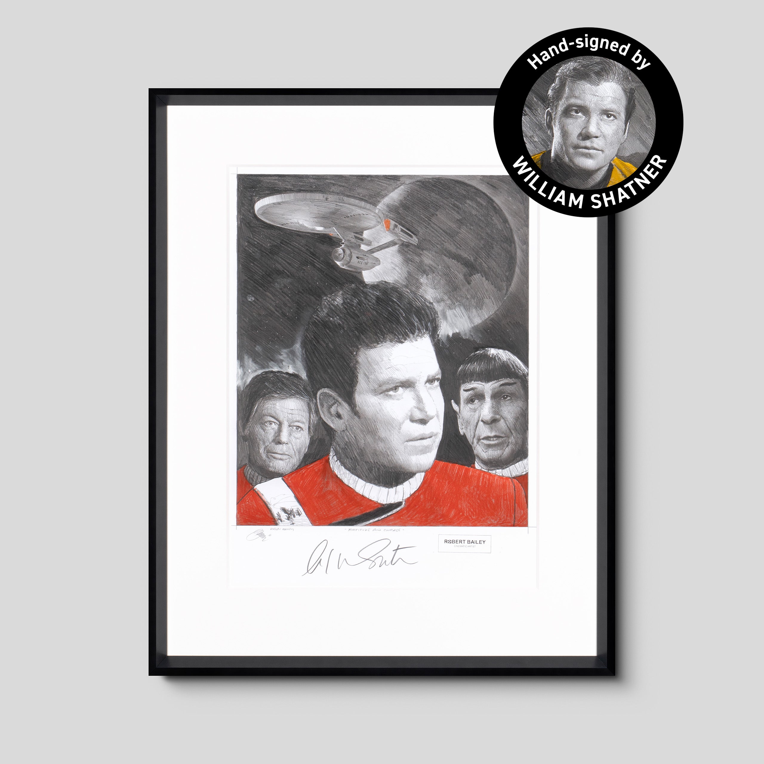 Fortitude And Courage | Hand-signed by William Shatner