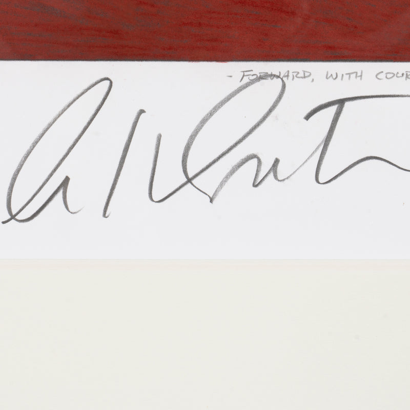 Forward With Courage | Hand-signed by William Shatner