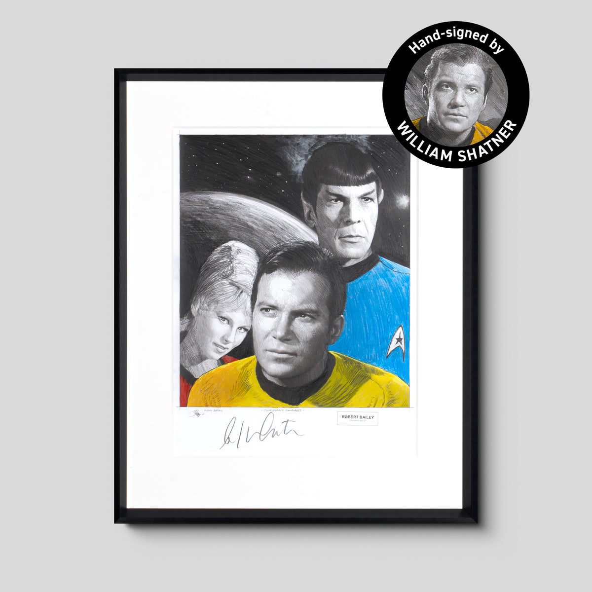 Courageous Comrades | Hand-signed by William Shatner