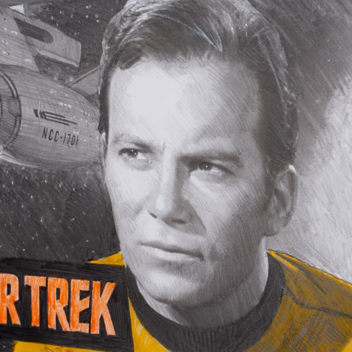 New Worlds To Explore | Hand-signed by William Shatner