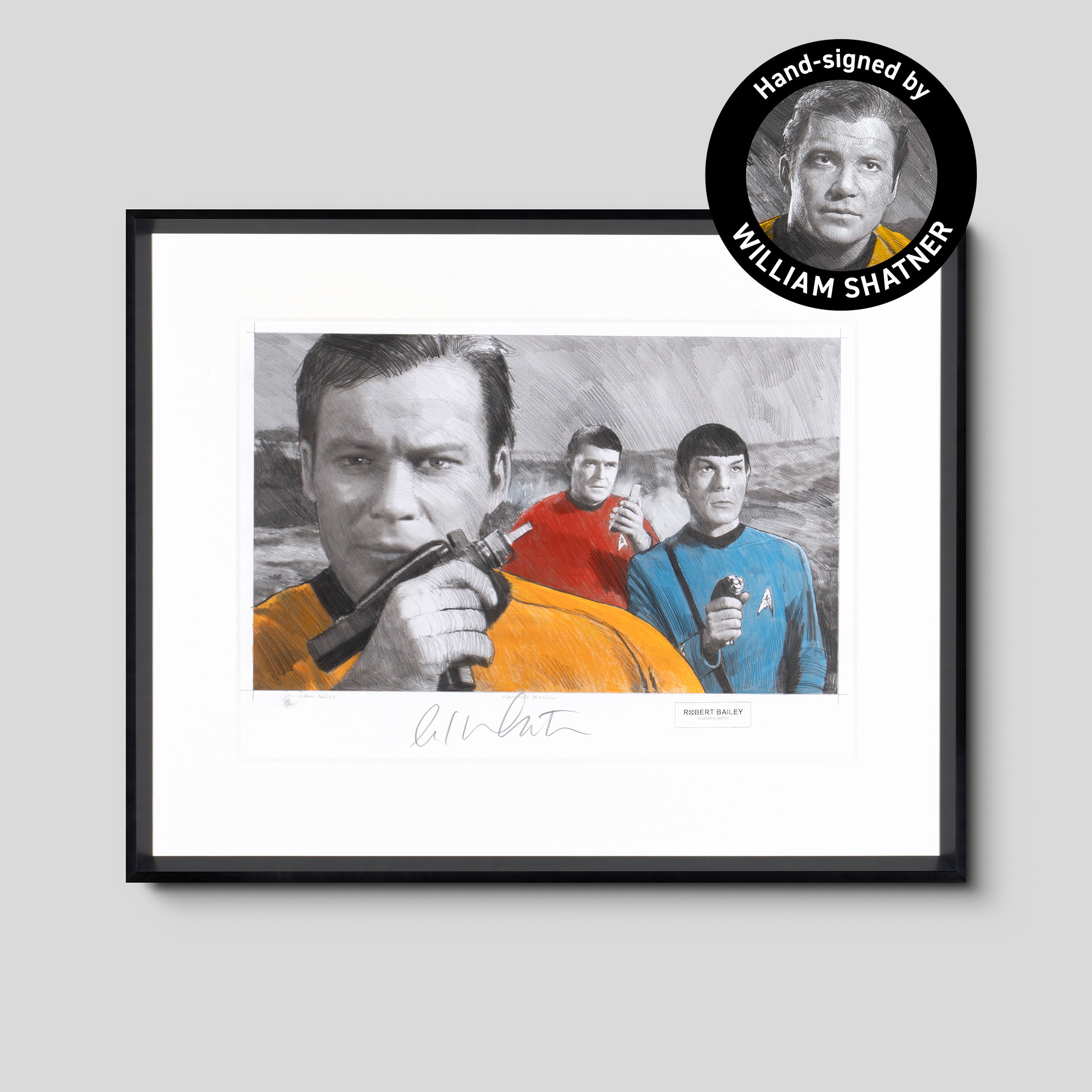 Captain's Decision | Hand-signed by William Shatner